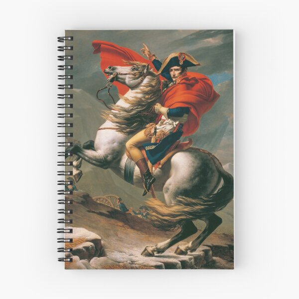 Item preview, Napoleon Crossing the Alps (Le Premier Consul franchissant les Alpes au col du Grand Saint-Bernard) by Jacques-Louis David, 1805 designed and sold by The Gaping Maw.