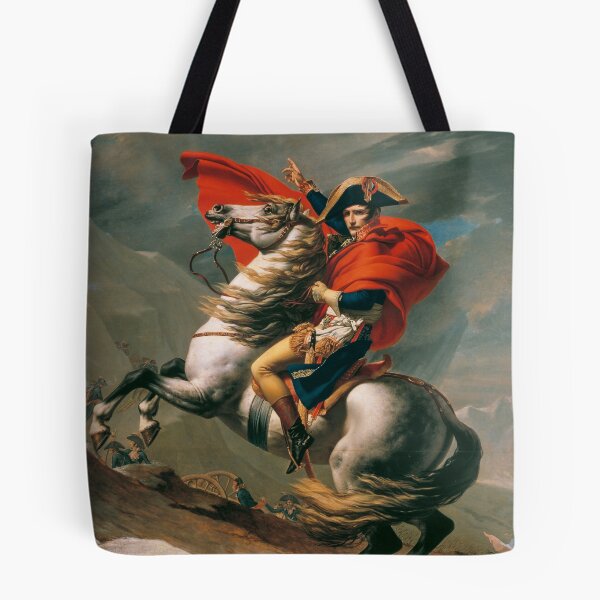 Item preview, Napoleon Crossing the Alps (Le Premier Consul franchissant les Alpes au col du Grand Saint-Bernard) by Jacques-Louis David, 1805 designed and sold by The Gaping Maw.