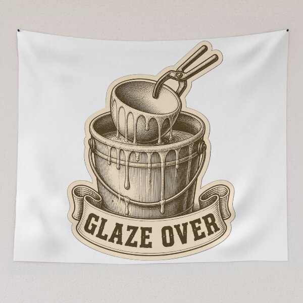 Item preview, Glaze Over Funny Pottery Class | Ceramicist Potter Gift Pottery Humor designed and sold by StickyGuys.