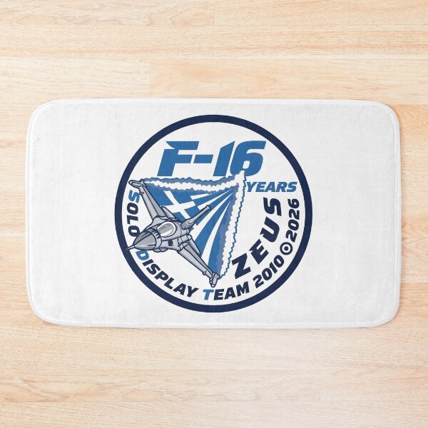 Item preview, Hellenic Air Force F-16 Zeus Solo Display Team Emblem designed and sold by CharlieDesings.