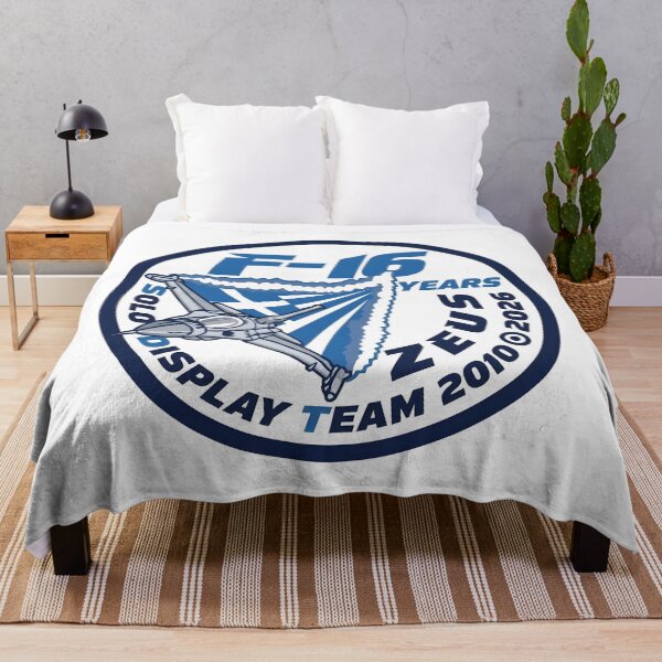 Item preview, Hellenic Air Force F-16 Zeus Solo Display Team Emblem designed and sold by CharlieDesings.