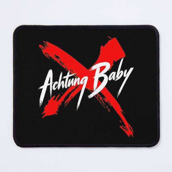 Item preview, Achtung Baby Grunge Red X designed and sold by HesseCove.