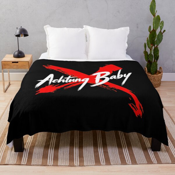 Item preview, Achtung Baby Grunge Red X designed and sold by HesseCove.