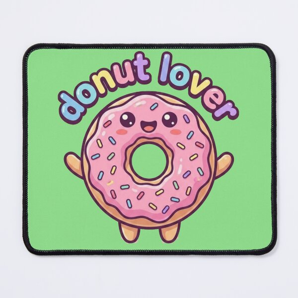 Item preview, Cute Donut Lover Kawaii Pink Donut Cartoon Design designed and sold by morning sun.