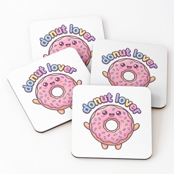Item preview, Cute Donut Lover Kawaii Pink Donut Cartoon Design designed and sold by morning sun.
