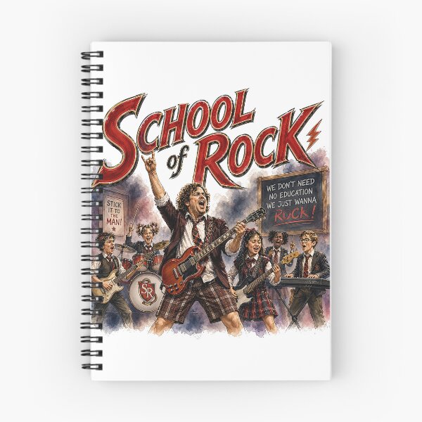 Item preview, School of Rock the Musical  designed and sold by Lyric Vault - Rock on.