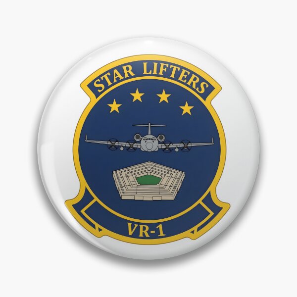 Item preview, US Navy Fleet Logistics Support Squadron VR-1 Star Lifters Emblem designed and sold by CharlieDesings.
