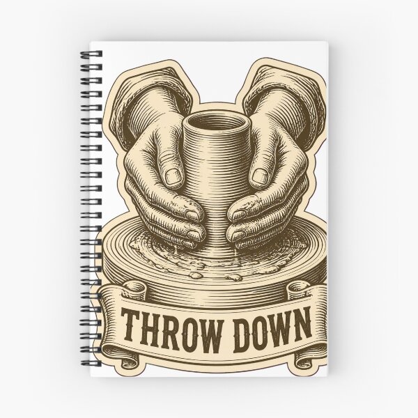 Item preview, Throw Down Funny Pottery Class | Ceramicist Potter Gift Pottery Humor designed and sold by StickyGuys.
