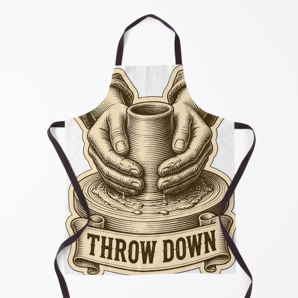 Item preview, Throw Down Funny Pottery Class | Ceramicist Potter Gift Pottery Humor designed and sold by StickyGuys.