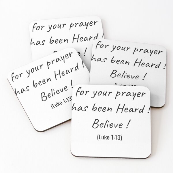 Item preview, Your Prayer has been heard ! Biblic Phrase designed and sold by OceanTrace.