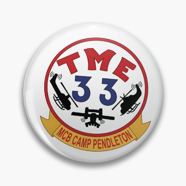 Item preview, USMC TME-33 MCB Camp Pendleton Emblem designed and sold by CharlieDesings.