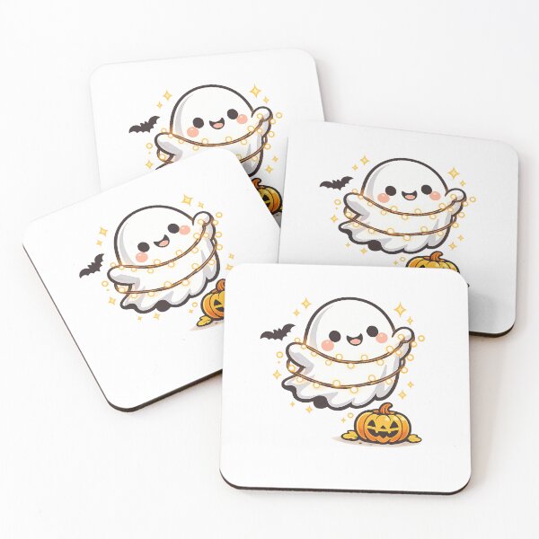 Item preview, Cute Ghost With Lights. designed and sold by T shirts Collective.