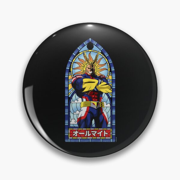 Item preview, MHA All Might Stained Glass Window Anime Tank Top designed and sold by NicholasSpencer.