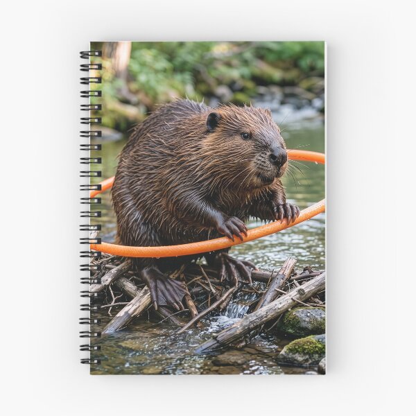 Item preview, Beaver Is a Hula Hoopin' Fool designed and sold by Tridentulus.