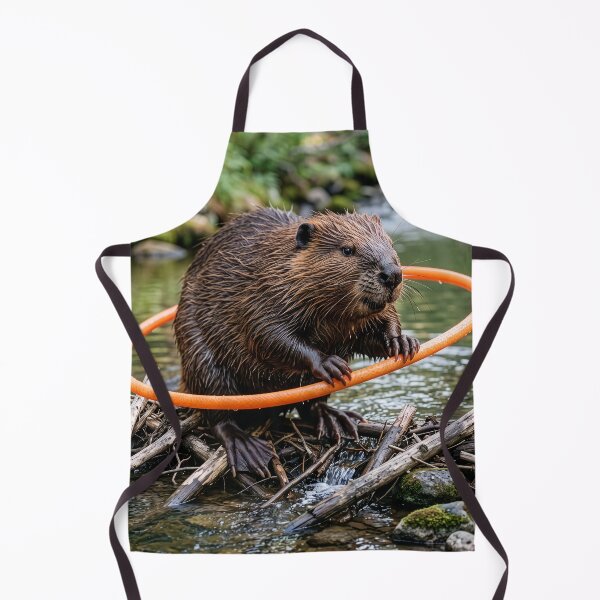 Item preview, Beaver Is a Hula Hoopin' Fool designed and sold by Tridentulus.