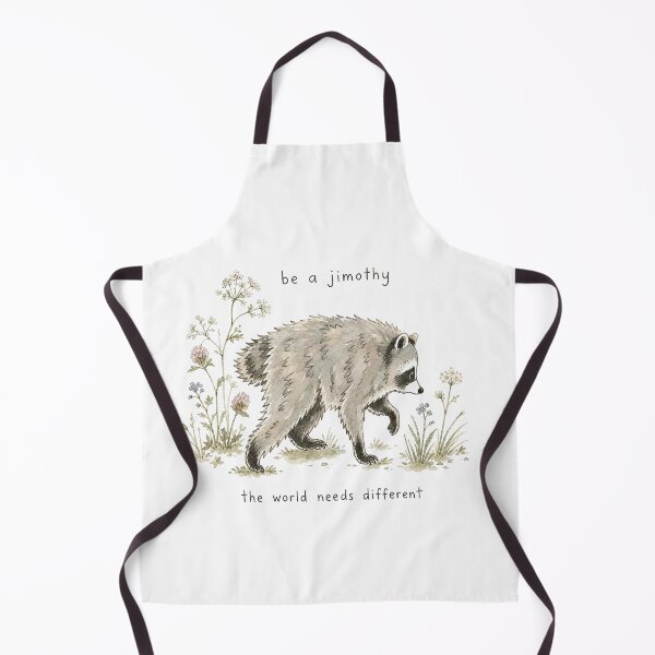 Item preview, Be a Jimothy The World Needs Different Cute Raccoon Art designed and sold by anabellstar design co.