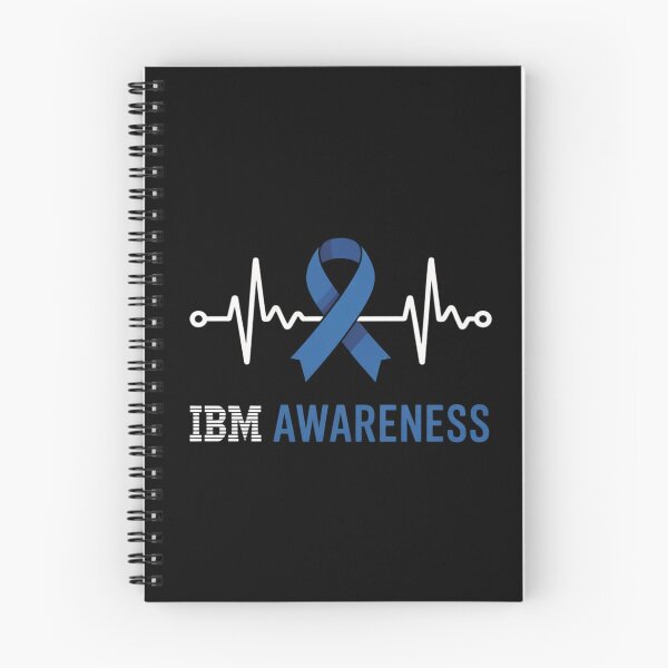 Item preview, Inclusion Body Myositis IBM Awareness Heartbeat Blue Ribbon designed and sold by apamictryArt.