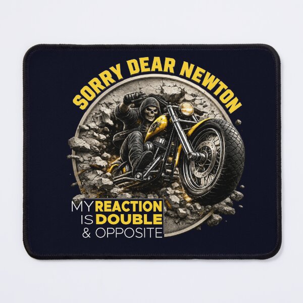 Item preview, Sorry Dear Newton- DOUBLE & Opposite-  in My Case designed and sold by LeelaWorks.org.