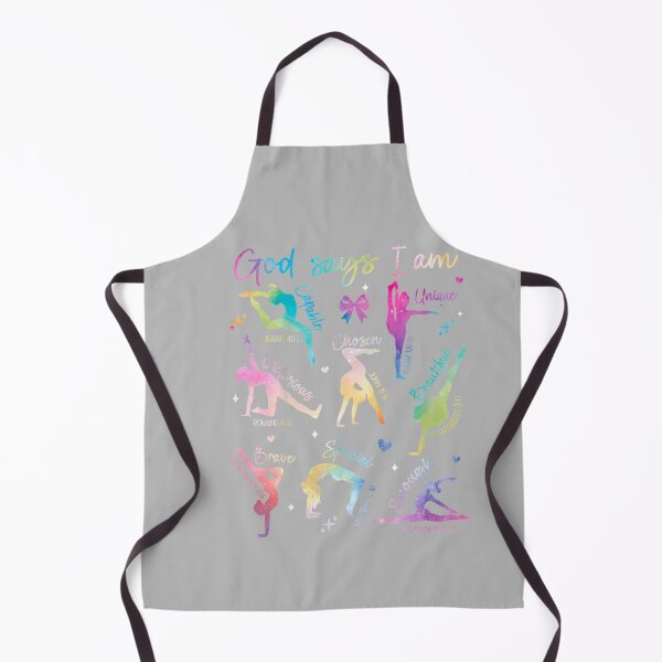 Item preview, God Says I Am Gymnastic Christian Girls Teens Kids Cartwheel designed and sold by mjohnson9.