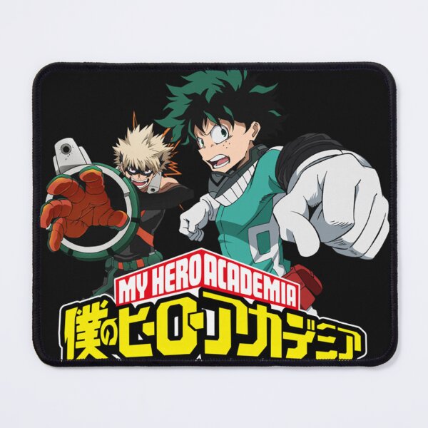 Item preview, MHA Bakugo and Midoriya Fight Pose Anime Comfort Colors Crop Top designed and sold by NicholasSpencer.