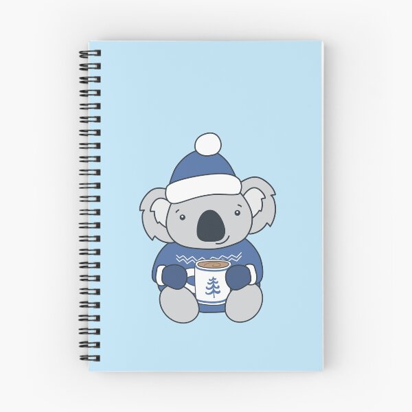Item preview, Christmas Koala Bear in Blue designed and sold by IrynaAlex.