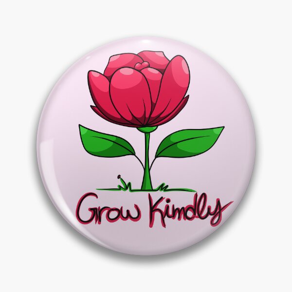 Item preview, Grow Kindly Flower designed and sold by Phyllya Design.