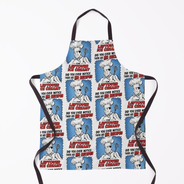 Item preview, Funny No Recipes for Leftover Ice Cream Shirt designed and sold by Mad Axle Studios.