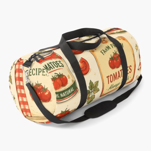 Item preview, Retro Tomato Kitchen Seamless Pattern – Vintage Farmhouse Food & Cottagecore Design designed and sold by RJACreative.