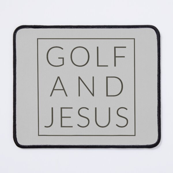 Item preview, Golf and Jesus, Christian Golfer Fun Golfing Sport designed and sold by mjohnson9.