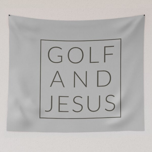 Item preview, Golf and Jesus, Christian Golfer Fun Golfing Sport designed and sold by mjohnson9.
