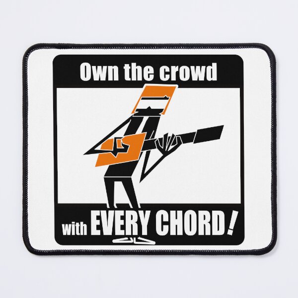 Item preview, British Rock Frontman Silhouette — Guitar Stage Art designed and sold by R-T-Gracie.