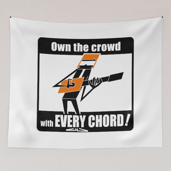 Item preview, British Rock Frontman Silhouette — Guitar Stage Art designed and sold by R-T-Gracie.