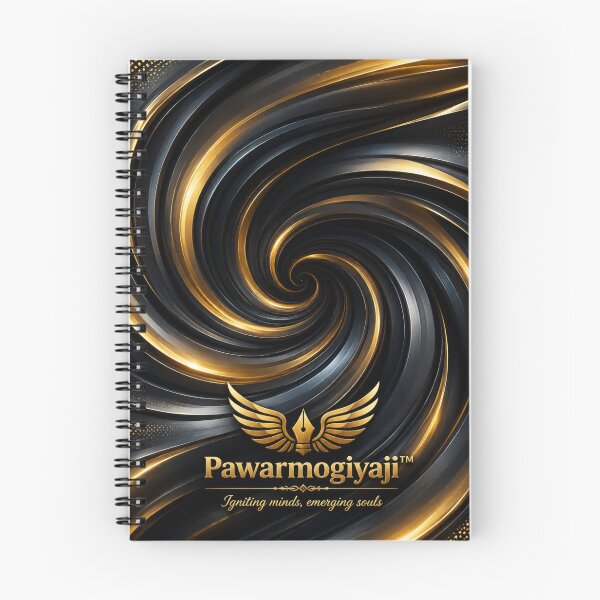 Item preview, Luxury Gold Black Spiral Swirl Pawarmogiyaji designed and sold by Pawar1999.