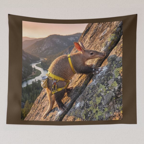 Item preview, Aardvark Tears Up the Mountainside designed and sold by Tridentulus.