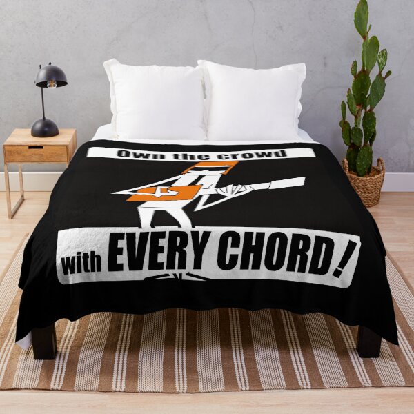 Item preview, British Rock Frontman Silhouette — Guitar Stage Art(WHITE) designed and sold by R-T-Gracie.