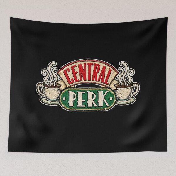 Item preview, Central Perk Cafe Friends TV Series Logo grunge vintage designed and sold by killem667.