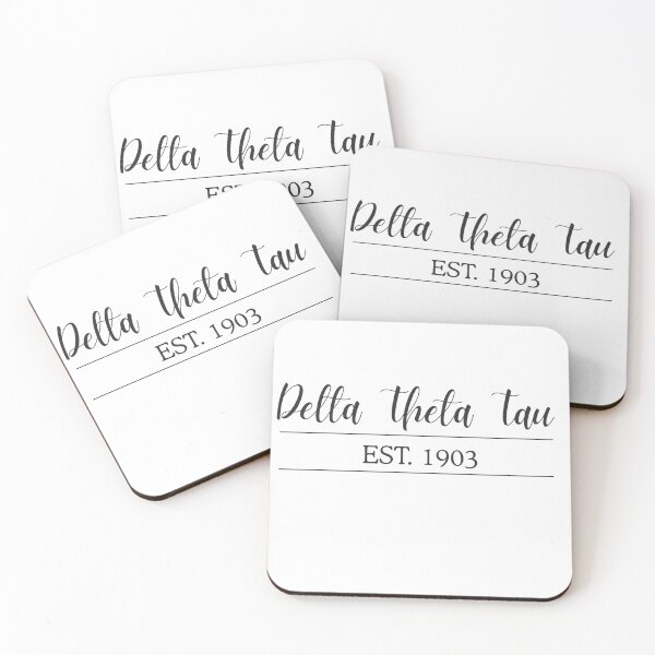 Item preview, Delta Theta Tau Est. 1903 designed and sold by dttomicronomega.