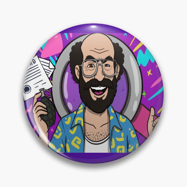 Item preview, Murray Bauman Sticker | Stranger Things Fan Art | Funny Conspiracy Theorist designed and sold by Let There Be Art Studio.