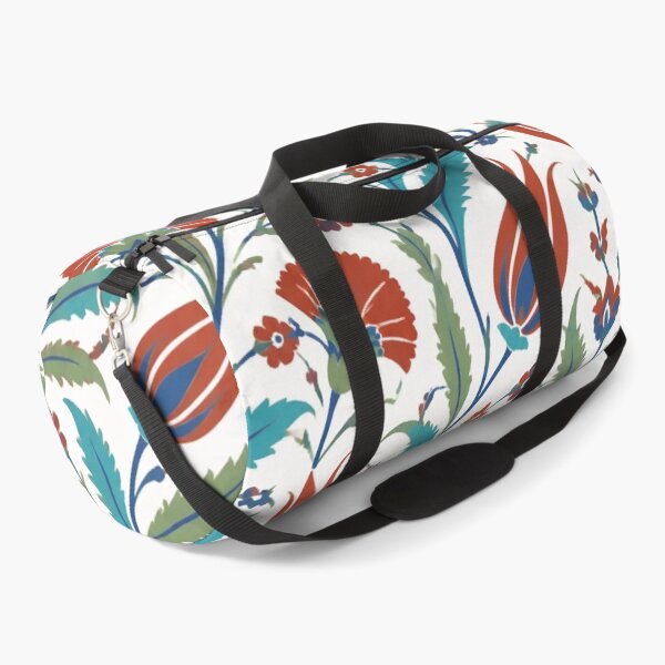 Item preview, Iznik Tulips and Carnations Seamless Pattern | Ottoman Iznik Ceramic Tile designed and sold by StickyGuys.