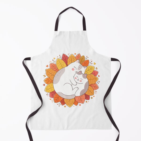 Item preview, Mother and daughter cats in fall designed and sold by Kitty-and-Cat.