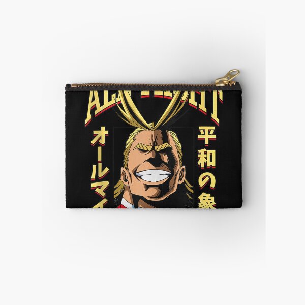 Item preview, MHA All Might Portrait and Name Anime Tank Top designed and sold by NicholasSpencer.
