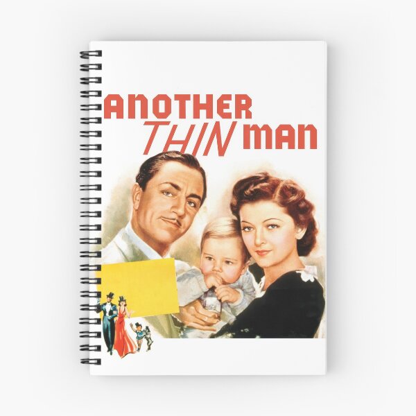 Item preview, Another Thin Man – Vintage 1939 Classic Movie Poster designed and sold by gagulmanume.