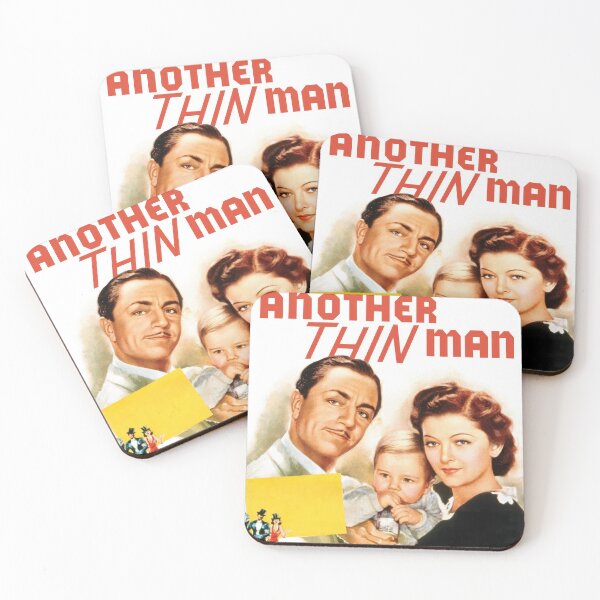 Item preview, Another Thin Man – Vintage 1939 Classic Movie Poster designed and sold by gagulmanume.