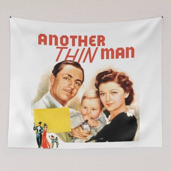 Item preview, Another Thin Man – Vintage 1939 Classic Movie Poster designed and sold by gagulmanume.