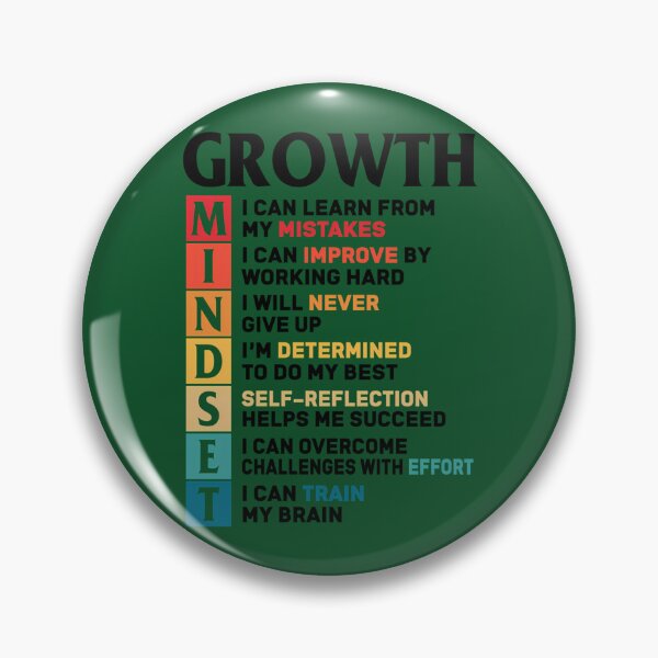 Item preview, Growth Mindset Definition - Motivational Quote 499 designed and sold by ScentBackInTime.