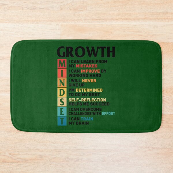 Item preview, Growth Mindset Definition - Motivational Quote 499 designed and sold by ScentBackInTime.