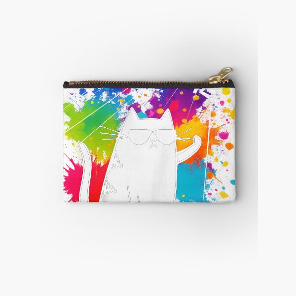 Item preview, Funny Cool Cat Colorful Men Women Kid  designed and sold by MathiasFuchs.