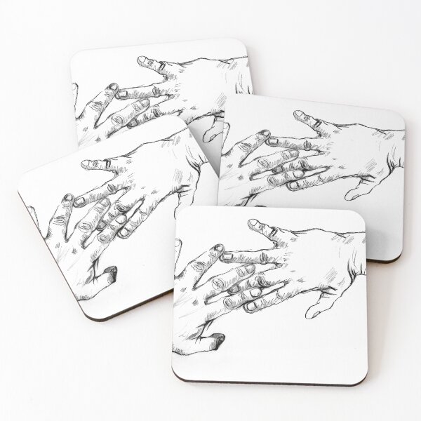 Item preview, Two Hands Reaching Toward Each Other designed and sold by tammist.