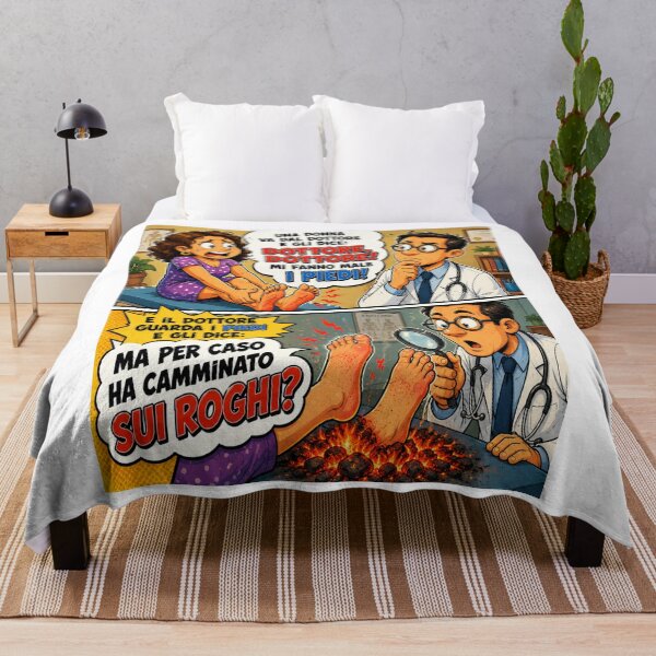 Item preview, Funny Doctor – Sore Feet Cartoon Joke designed and sold by RipantinaFantasy .