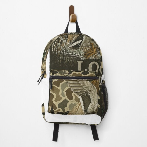 Item preview, (On Back) Boy Local Camo Duck Hunting Camouflage American Flag designed and sold by kotastiart.